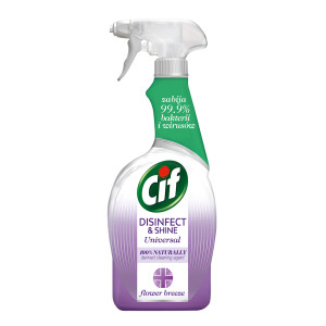 Cif Disinfect & Shine Spray czyszcząco-dezynfekujący Flower Breeze