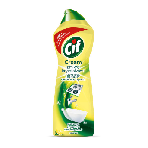 Cif Cream Lemon Mleczko z mikrokryształkami